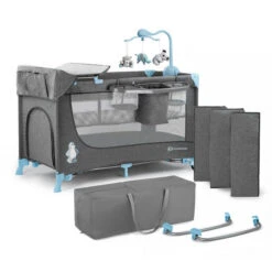 Kinderkraft Joy Umbrella Bed + Accessories - Blue