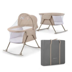 Kinderkraft Lovi Crib - Beige