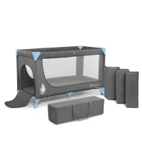 Kinderkraft Joy Umbrella Bed - Blue 6 Kinderkraft Joy Umbrella Bed - Blue – Image 6