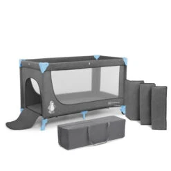 Kinderkraft Joy Umbrella Bed - Blue