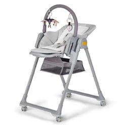 Chaise Haute 2 En 1 Kinderkraft Lastree Grey