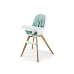 Chaise Haute 2 En 1 Kinderkraft Tixi Turquoise
