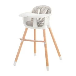 Kinderkraft -Kinderkraft chaise haute kinderkraft sienna grey 1