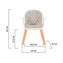 Chaise Haute Kinderkraft Sienna Grey -Kinderkraft chaise haute kinderkraft sienna grey 10