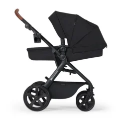 Kinderkraft A-Tour Stroller + Carrycot + Mink Carrycot - Black -Kinderkraft kinderkraft a tour black 5902533921607 5 641429378699c