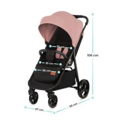 Kinderkraft Poussette Grande Plus - Black -Kinderkraft kk041019697 10