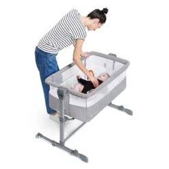 Lit Bébé Cododo Kinderkraft Neste Air Grey -Kinderkraft lit bebe cododo kinderkraft neste air grey 6