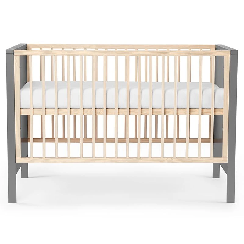 Lit En Bois évolutif Kinderkraft Mia Grey Avec Matelas 3 Lit En Bois évolutif Kinderkraft Mia Grey Avec Matelas – Image 3