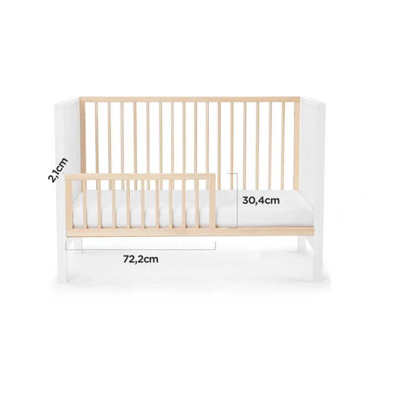 Lit En Bois évolutif Kinderkraft Mia Grey Avec Matelas 10 Lit En Bois évolutif Kinderkraft Mia Grey Avec Matelas – Image 10