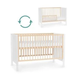 Lit En Bois évolutif Kinderkraft Mia White