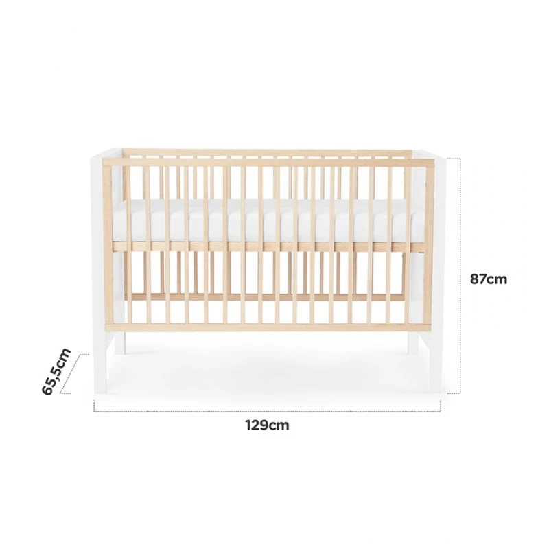 Lit En Bois évolutif Kinderkraft Mia White Avec Matelas 8 Lit En Bois évolutif Kinderkraft Mia White Avec Matelas – Image 8