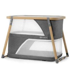 Kinderkraft Sofi Travel Cot With Playpen Function - Grey