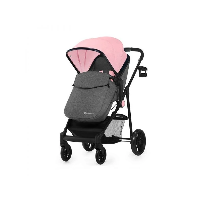 Poussette 3 En 1 Kinderkraft Juli Pink 4 Poussette 3 En 1 Kinderkraft Juli Pink â Image 4