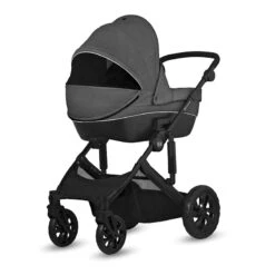 Poussette 3 En 1 Kinderkraft Prime Lite Black Anthracite -Kinderkraft poussette 3 en 1 kinderkraft prime lite black anthracite 10