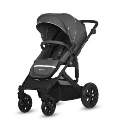 Poussette 3 En 1 Kinderkraft Prime Lite Black Anthracite -Kinderkraft poussette 3 en 1 kinderkraft prime lite black anthracite 2
