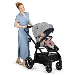 Poussette Combinée Kinderkraft Everyday Dark Grey -Kinderkraft poussette combinee kinderkraft everyday dark grey 16