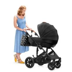 Poussette Combinée Kinderkraft Prime Black 2020 -Kinderkraft poussette combinee kinderkraft prime black 2020 13
