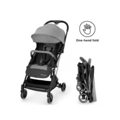 Poussette Kinderkraft Indy Grey -Kinderkraft poussette kinderkraft indy grey 7