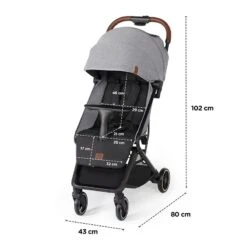 Poussette Kinderkraft Nubi Grey -Kinderkraft poussette kinderkraft nubi grey 19