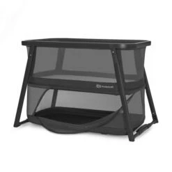 Kinderkraft Sofi PLUS Travel Bed With Playpen Function - Black Confetti