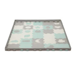Tapis En Mousse Puzzle 3D Kinderkraft Luno Shapes Mint -Kinderkraft tapis en mousse puzzle 3d kinderkraft luno shapes mint 2