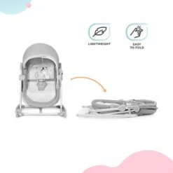 Transat Balancelle 5 En 1 Kinderkraft NolaStone Grey -Kinderkraft transat balancelle 5 en 1 kinderkraft nola stone grey 14