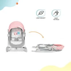 Transat Balancelle 5 En 1 Kinderkraft Unimo Up Pink -Kinderkraft transat balancelle 5 en 1 kinderkraft unimo up pink 10