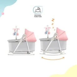 Transat Balancelle 5 En 1 Kinderkraft Unimo Up Pink -Kinderkraft transat balancelle 5 en 1 kinderkraft unimo up pink 9
