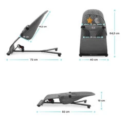 Transat Kinderkraft Mimi Gris 18 Transat Kinderkraft Mimi Gris -Kinderkraft transat kinderkraft mimi gris 6