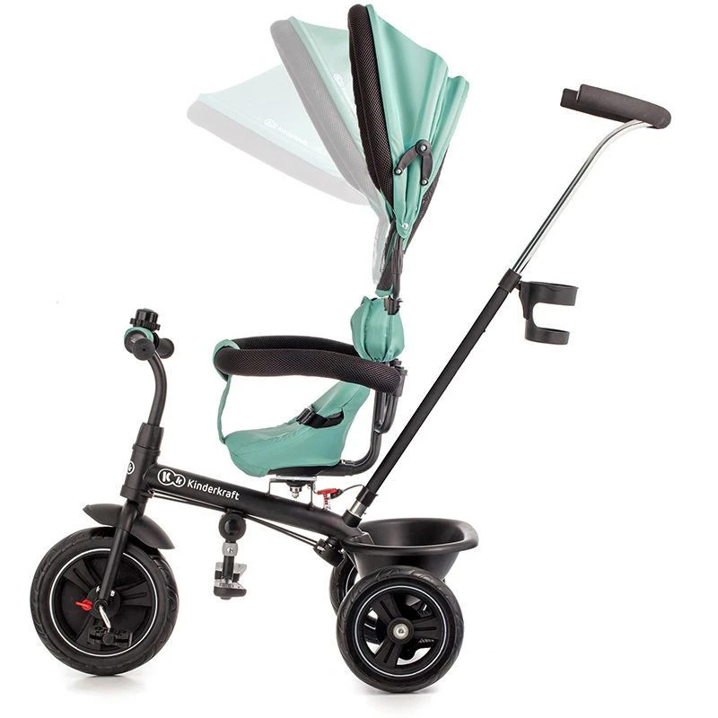Tricycle Kinderkraft Freeway Green 5 Tricycle Kinderkraft Freeway Green – Image 5