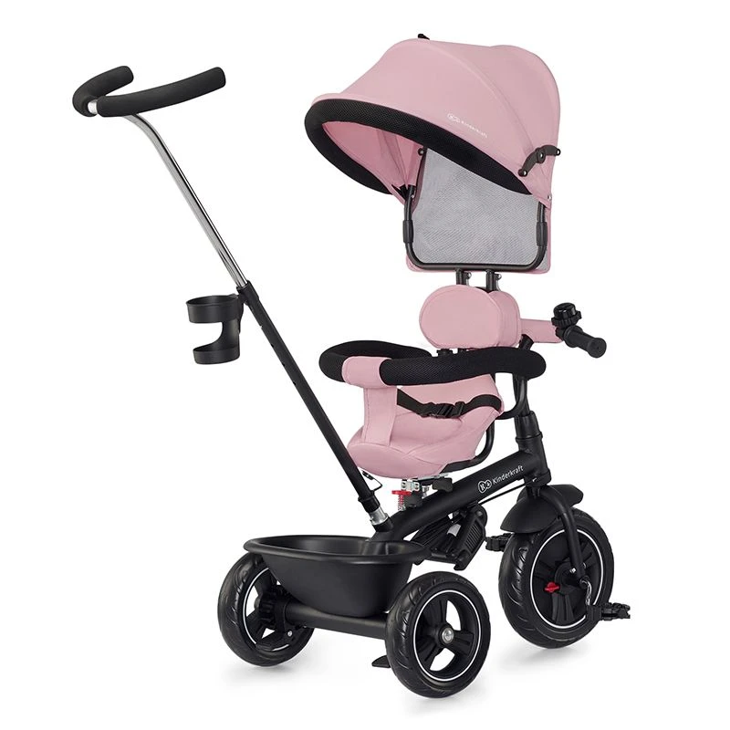 Tricycle Kinderkraft Freeway Pink 2 Tricycle Kinderkraft Freeway Pink – Image 2