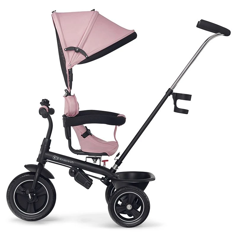 Tricycle Kinderkraft Freeway Pink 6 Tricycle Kinderkraft Freeway Pink – Image 6
